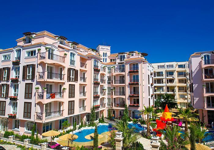 Romance Marine Aparthotel Sunny Beach Eksteriør billede