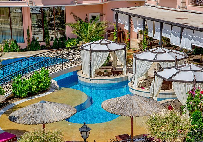 Romance Marine Aparthotel Sunny Beach Eksteriør billede