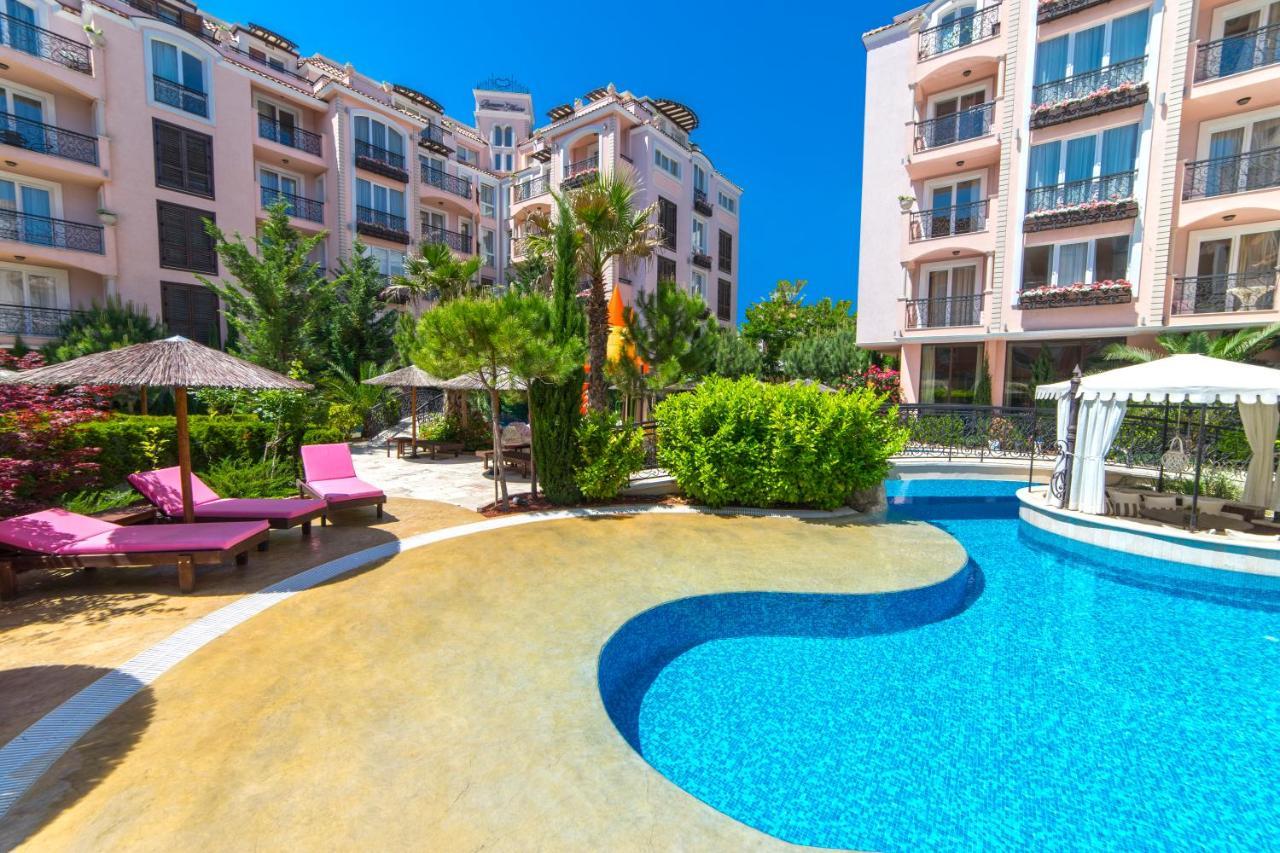 Romance Marine Aparthotel Sunny Beach Eksteriør billede